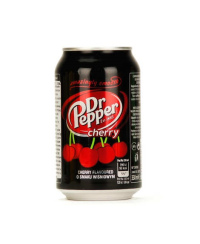 Gazuotas gaivusis gėrimas DR. PEPPER Cherry, 0,33 l, skardinė