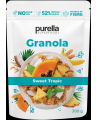 Granola PURELLA, su bananais, ananasais, kokosais ir papajomis, 300 g