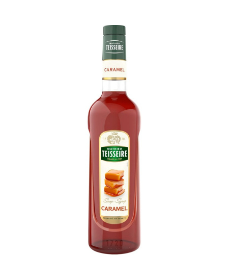 Sūrios karamelės skonio sirupas TEISSEIRE, 700 ml