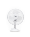 Adler | AD 7302 | Desk Fan | White | Diameter 23 cm | Number of speeds 2 | Oscillation | 22 W