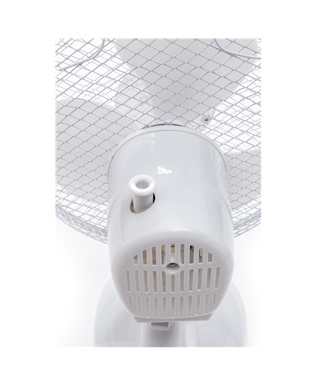 Adler | AD 7302 | Desk Fan | White | Diameter 23 cm | Number of speeds 2 | Oscillation | 22 W
