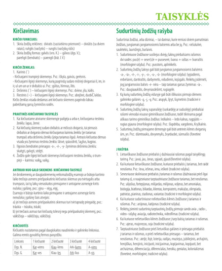 Formulių sąsiuvinis linijomis DISCO,  5-12 kl., lietuvių k, 38 lapų, 70 gms