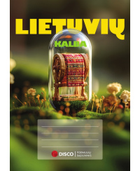 Formulių sąsiuvinis linijomis DISCO,  9-12 kl., lietuvių k, 50 lapų, 70 gms