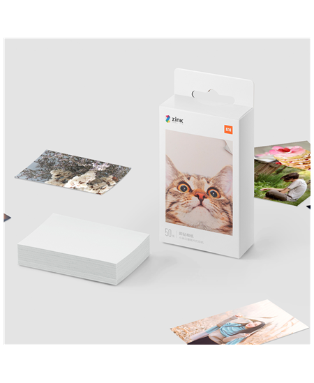 Xiaomi Mi Portable Photo Printer Paper TEJ4019GL 20 Photo Paper, 2x3-inch