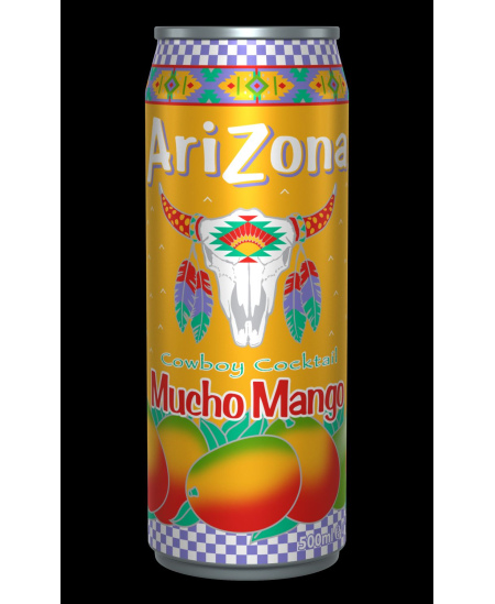 Gaivusis gėrimas ARIZONA Mucho Mango, mangų skonio, 500 ml