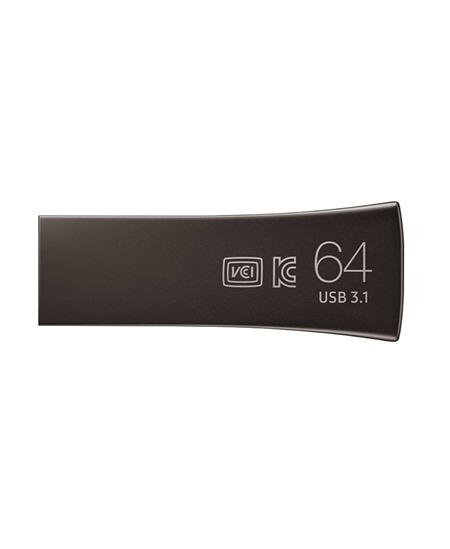 Samsung | BAR Plus | MUF-64BE4/APC | 64 GB | USB 3.1 | Grey