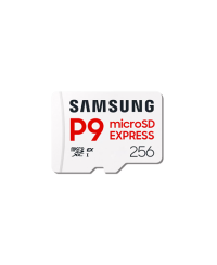 Samsung P9 Express | MicroSD Card | 256 GB | microSDXC | Flash memory class U3, V30, A1