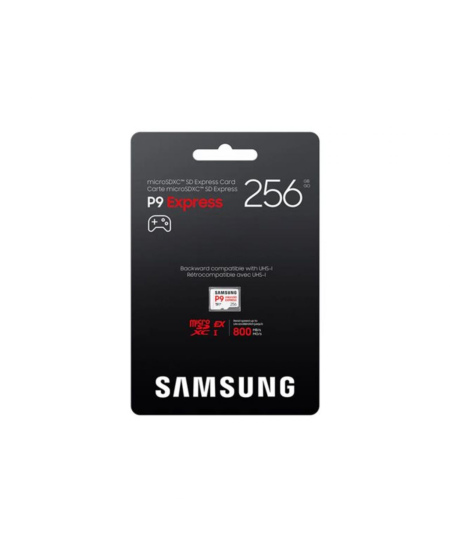 Samsung P9 Express | MicroSD Card | 256 GB | microSDXC | Flash memory class U3, V30, A1