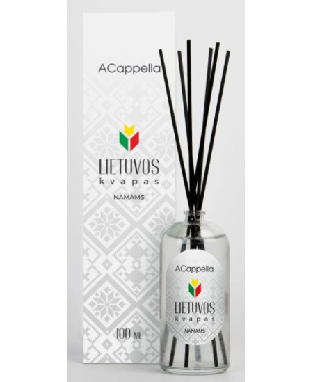 Namų kvapas su lazdelėmis ACappella, Lietuvos kvapas, 100 ml