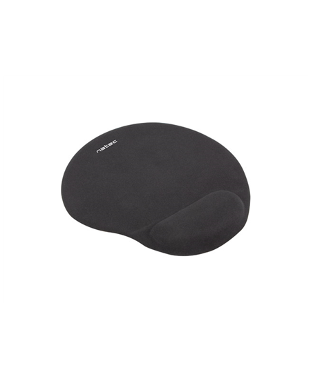 Natec Mouse Pad, Marmot, Black, Gel Filling 225x245 mm