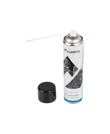 Lanberg CG-600FL-001 600 ml, Compressed gas Air Duster