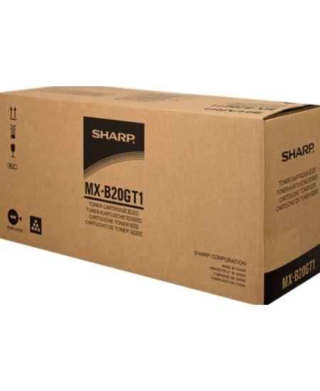 Sharp MX-B20GT1 (MXB20GT1) Lazerinė kasetė, Juoda