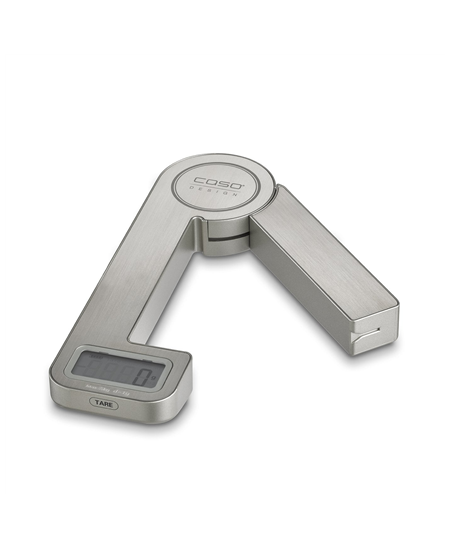 Caso Scales KitchenEcostyle Batteryless usage, Graduation 1 g, Maximum weight (capacity) 5 kg, Display type LCD, Stainless steel
