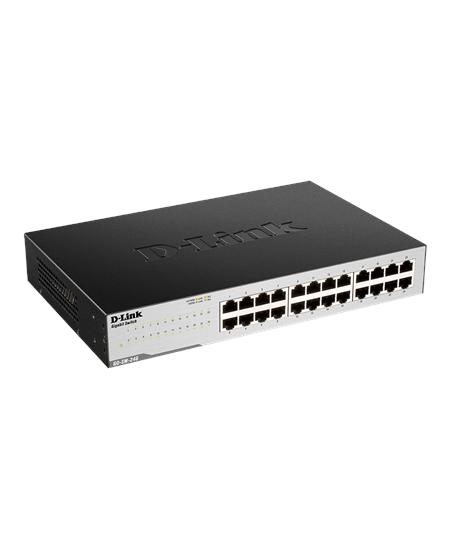 D-Link | 24-Port Gigabit Easy Desktop Switch | GO-SW-24G | Unmanaged | Desktop/Rackmountable | 24 month(s)