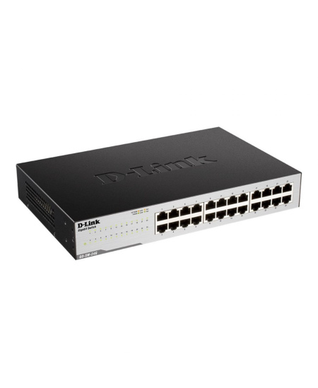 D-Link | 24-Port Gigabit Easy Desktop Switch | GO-SW-24G | Unmanaged | Desktop/Rackmountable | 24 month(s)