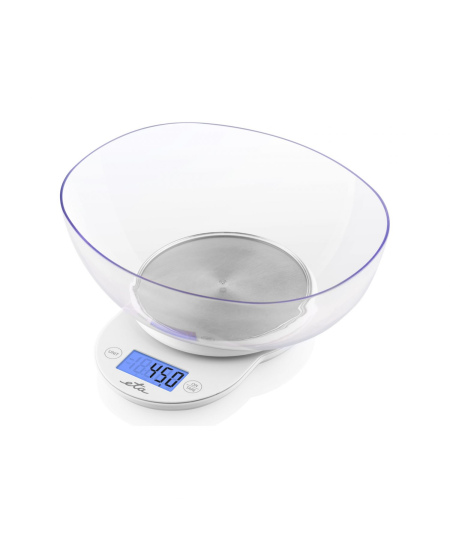 ETA | Kitchen scale with a bowl | ETA577090000 Mari | Graduation 1 g | Display type LCD | White