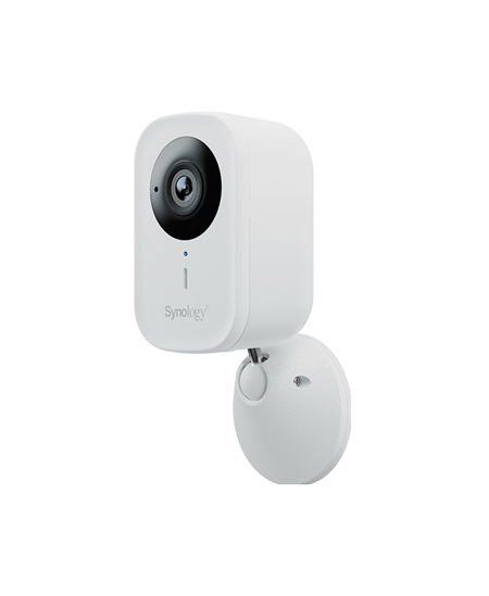 Synology CC400W | AI-powered Wi-Fi Camera | Cube | 4 MP | F2.0 | IP65 | H.264/H.265 | MicroSD