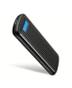 AXAGON USB-C 10Gbps M.2 NVMe SSD Enclosure, Screwless, RIBBED Aluminum | EEM2-SC