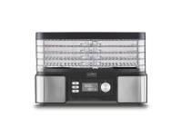 Caso | Food Dehydrator | DH 450 | Power 370-450 W | Number of trays 5 | Temperature control | Integrated timer | Black/Stainless