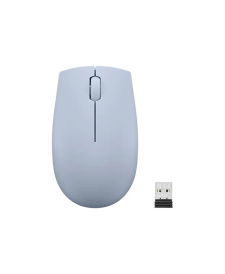 Lenovo | Compact Mouse with battery | 300 | Wireless | Frost Blue