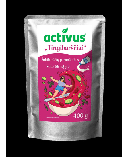 Šaltibarščių paruoštukas ACTIVUS,Tingibarščiai, 400 g
