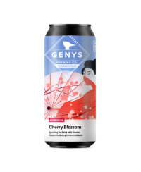Gaivusis arbatos gėrimas KOMBUCHA GENYS,  CHERRY BLOSSOM, 0,44l, skardinė