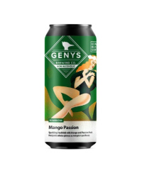 Gaivusis arbatos gėrimas KOMBUCHA GENYS, MANGO PASSION 0,44l, skardinė