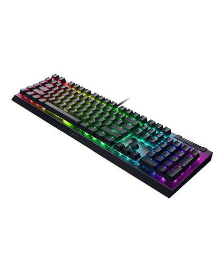 Razer | Mechanical Gaming Keyboard | BlackWidow V4 X | Mechanical Gaming Keyboard | Wired | US | Yellow Mechanical Switches (Lin