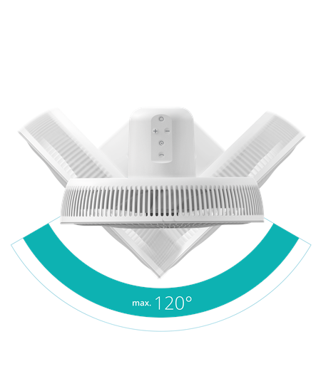 Duux | Fan | Whisper Essence | Stand Fan | Diameter 33 cm | Number of speeds 7 | Oscillation | Grey