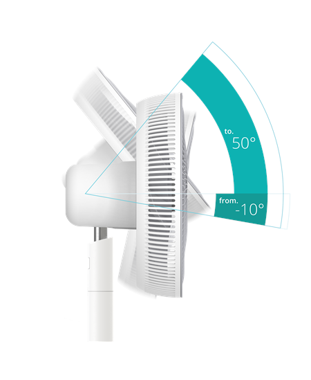 Duux | Fan | Whisper Essence | Stand Fan | Diameter 33 cm | Number of speeds 7 | Oscillation | Grey