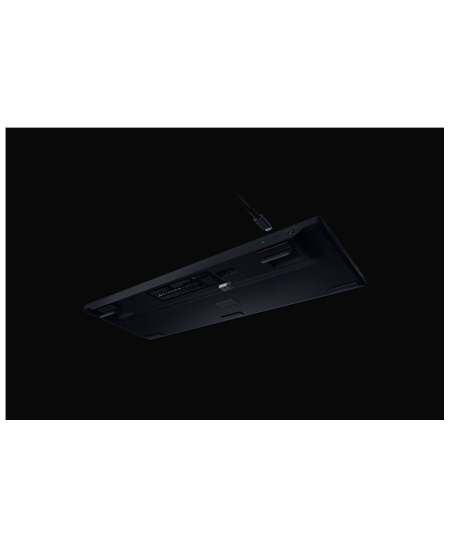 Razer | BlackWidow V4 Low-profile HyperSpeed | Gaming Keyboard | Wireless | US | Yellow Linear