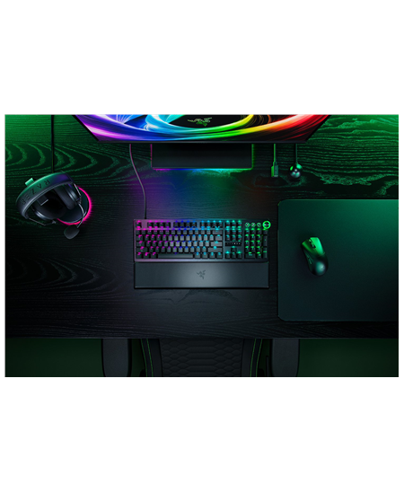 Razer Huntsman V3 Pro 8KHz | Gaming keyboard | Wired | US | Razer Analog Optical Switch Gen-2 | Black