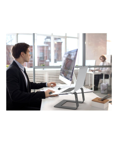 PORT DESIGNS | Ergonomic Notebook stand | 901103 | Notebook Stand | Black
