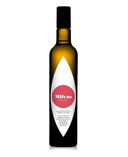 Alyvuogių aliejus MILVUS, Extra virgin, Royeta, 500 ml
