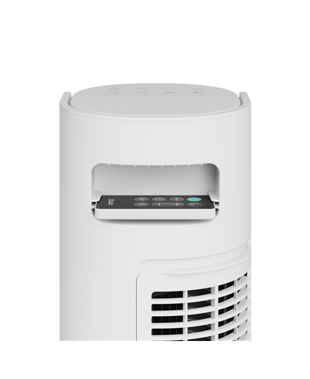 Duux | Fan | Elevate | Smart Tower Fan | 4.5-40 W | Number of speeds 12 | Oscillation | Remote control | White