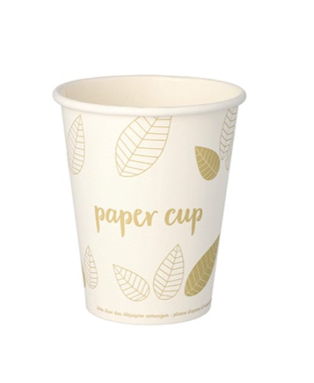 Vienkartiniai puodeliai, popierius, 200 ml, D 8 cm, 50 vnt