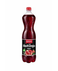 Negazuotas gaivusis gėrimas RASA, granatų skonio su sultimis, 1,5 l