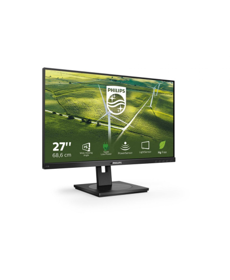 Philips | 272B1G/00 | 27 " | IPS | 16:9 | 75 Hz | 4 ms | 1920 x 1080 pixels | 250 cd/m² | HDMI ports quantity 1 | Black