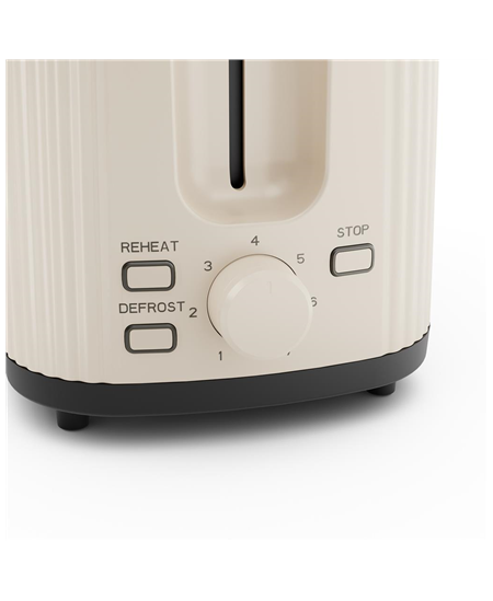 Princess Wave Toaster | 142337 | Power 930 W | Number of slots 2 | Housing material Plastic | Beige