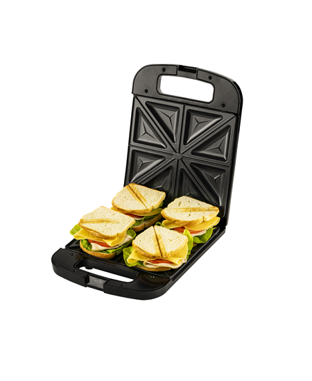Adler Sandwich Maker AD 3055 200 W, Number of plates 4, Black
