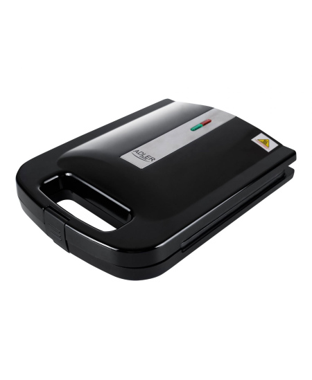Adler Sandwich Maker AD 3055 200 W, Number of plates 4, Black