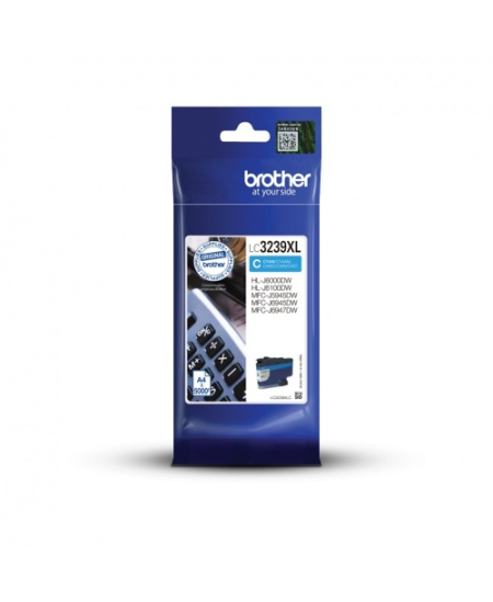 Brother LC3239XL (LC3239XLC) Rašalinė kasetė, Žydra