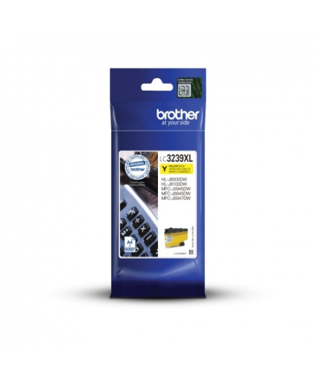 Brother LC3239XL (LC3239XLY) Rašalinė kasetė, Geltona