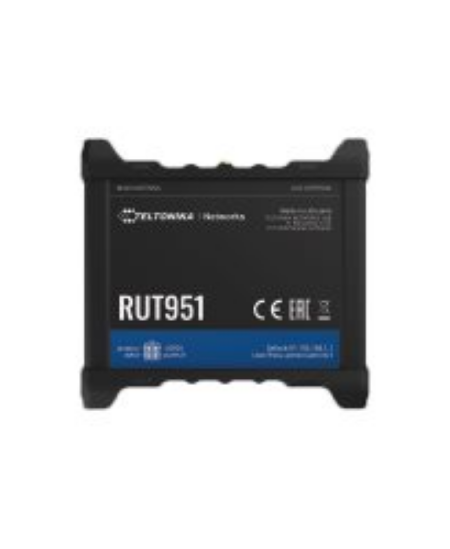 Industrial Cellular router | RUT951 | 802.11n | 10/100 Mbit/s | Ethernet LAN (RJ-45) ports 4 | Mesh Support No | MU-MiMO No | 2G