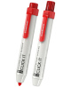 Automatinis žymeklis baltai lentai ERICH KRAUSE RW-700 Click It, 2.0 mm, raudonas