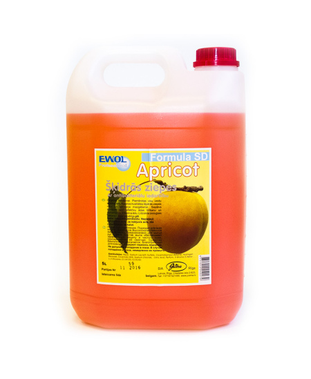 Skystas muilas EWOL, abrikosų kvapo, 5 l