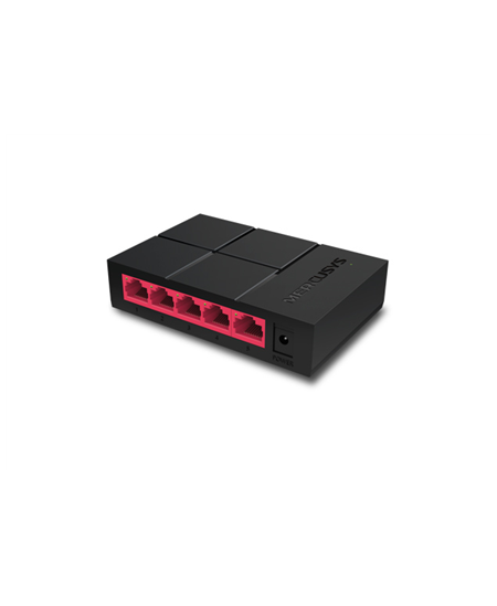 Mercusys Switch MS105G Unmanaged, Desktop, Power supply type External, Ethernet LAN (RJ-45) ports 5