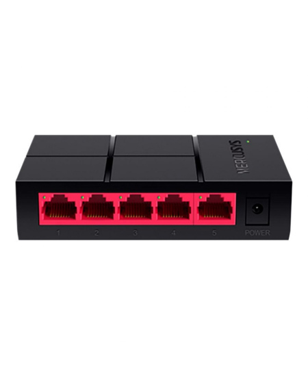 Mercusys Switch MS105G Unmanaged, Desktop, Power supply type External, Ethernet LAN (RJ-45) ports 5