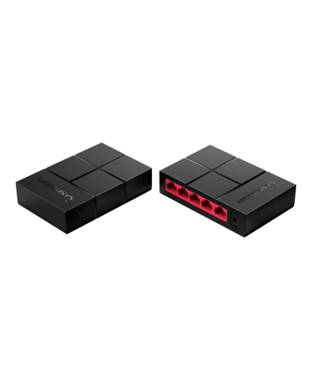 Mercusys Switch MS105G Unmanaged, Desktop, Power supply type External, Ethernet LAN (RJ-45) ports 5