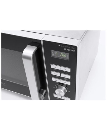 Caso | Ceramic Inverter Microwave | MI 30 | Free standing | 30 L | 1000 W | Grill | Black
